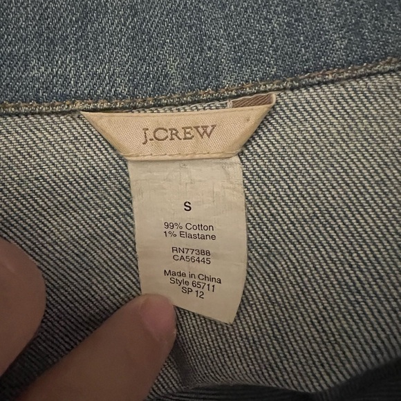 J Crew Denim Jean Jacket - Picture 5 of 5